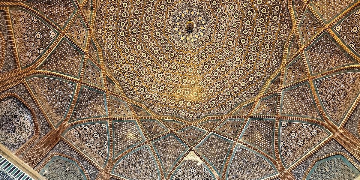 Main Dome Shahjehan Mosque Thatta