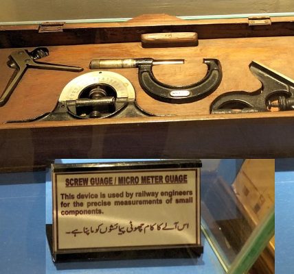 Precission Measuring Tools Pakistan Railways Islamabad Museum