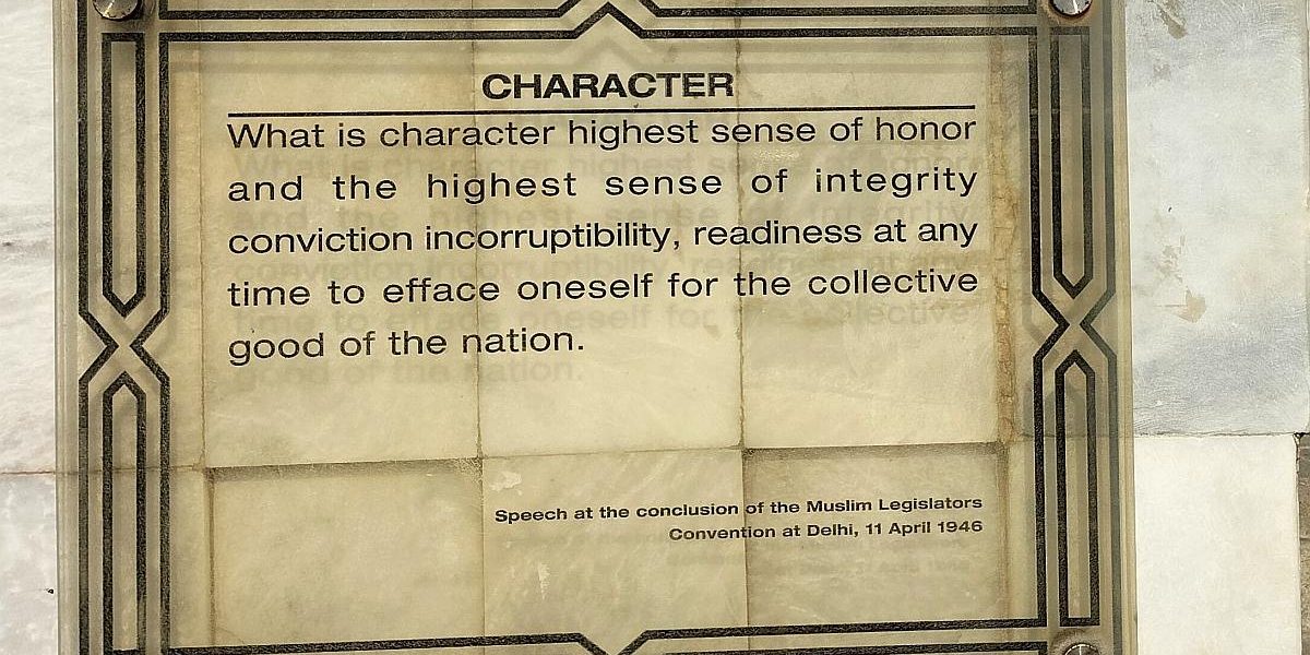 Charachter Sayings Of Jinnah