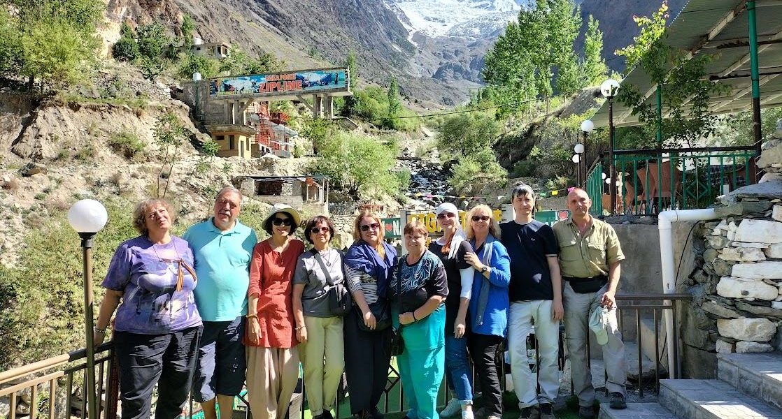 Rakaposhi View Point Russian Tourist